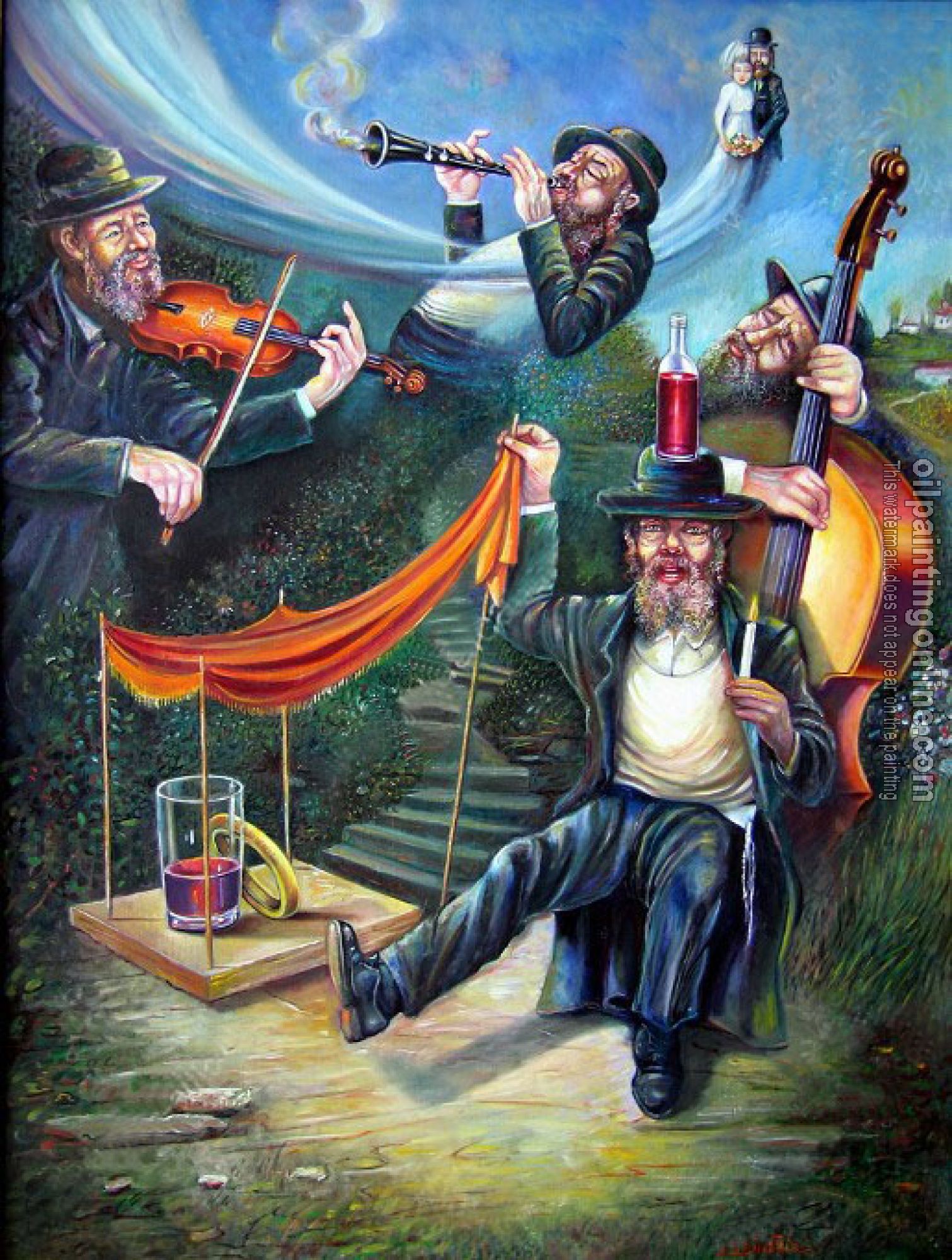 Oil Painting Reproduction - Jewish art